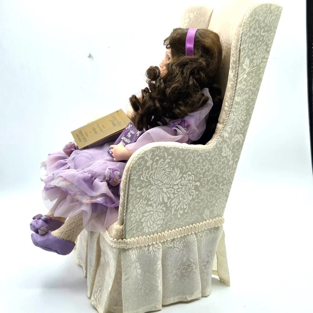 Georgetown Dolls Lavender Dreams by Linda Mason #G016 With Chair